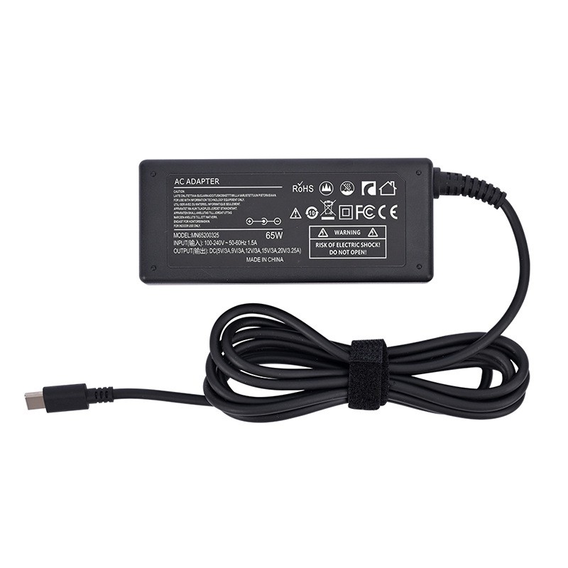 Bộ đổi nguồn máy tính xách tay 65W Type-c Sạc nhanh